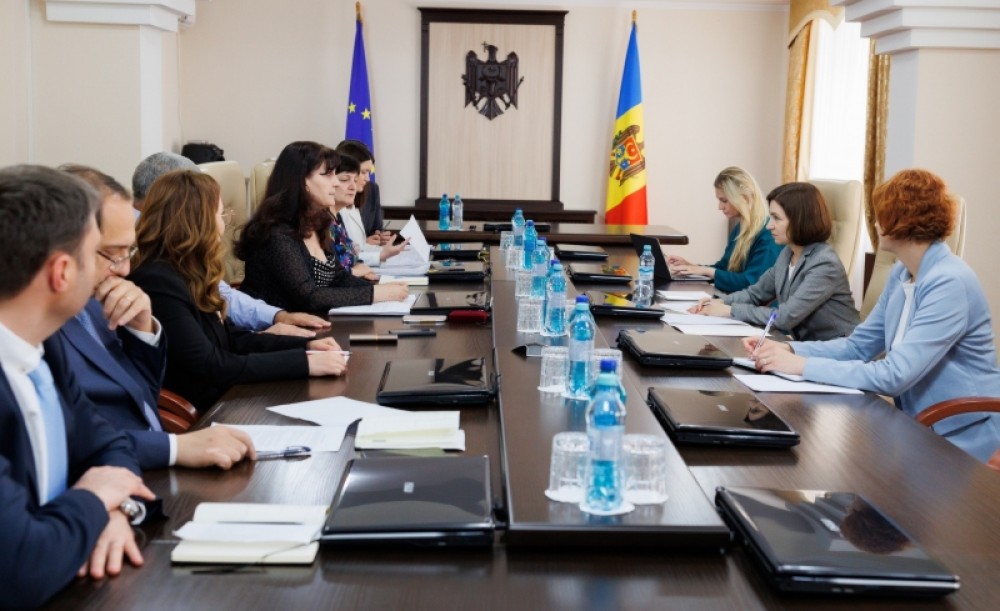 Maia Sandu a vorbit despre reforma justiției cu membrii Consiliului Suprem al Magistraturii